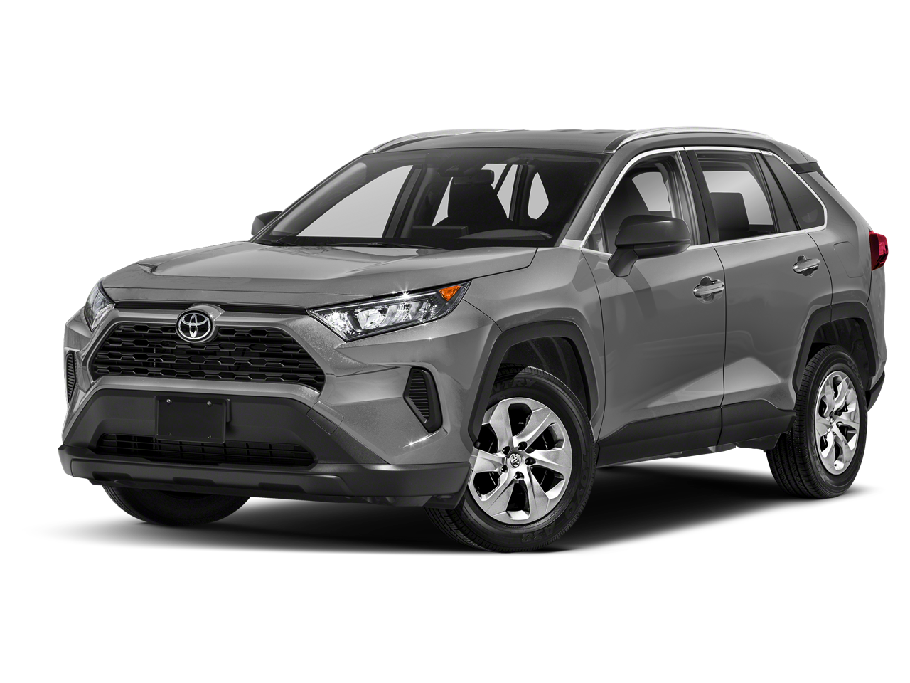 Super White 2020 Toyota RAV4 LE FWD SUV / Crossover Front-Wheel Drive Automatic