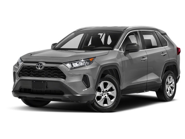 Super White 2020 Toyota RAV4 LE FWD SUV / Crossover Front-Wheel Drive Automatic