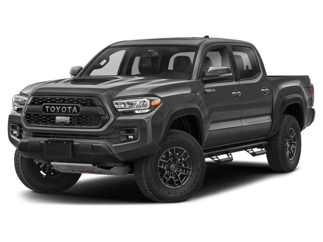 Magnetic Gray Metallic 2020 Toyota Tacoma Pickup Truck Four-Wheel Drive Continuously Variable Transmission