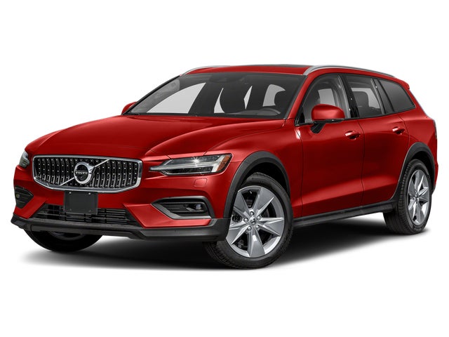 Fusion Red Metallic 2020 Volvo V60 Cross Country T5 AWD Wagon All-Wheel Drive Automatic