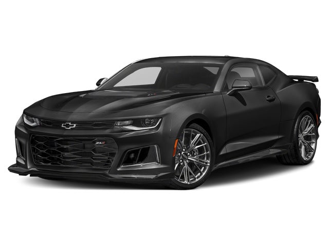 Black 2021 Chevrolet Camaro Coupe Rear-Wheel Drive 6-Speed Manual