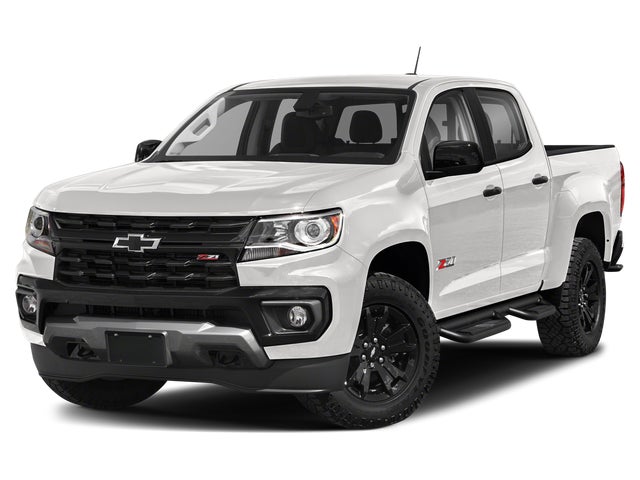 Black 2021 Chevrolet Colorado Z71 Crew Cab 4WD Pickup Truck Four-Wheel Drive Automatic