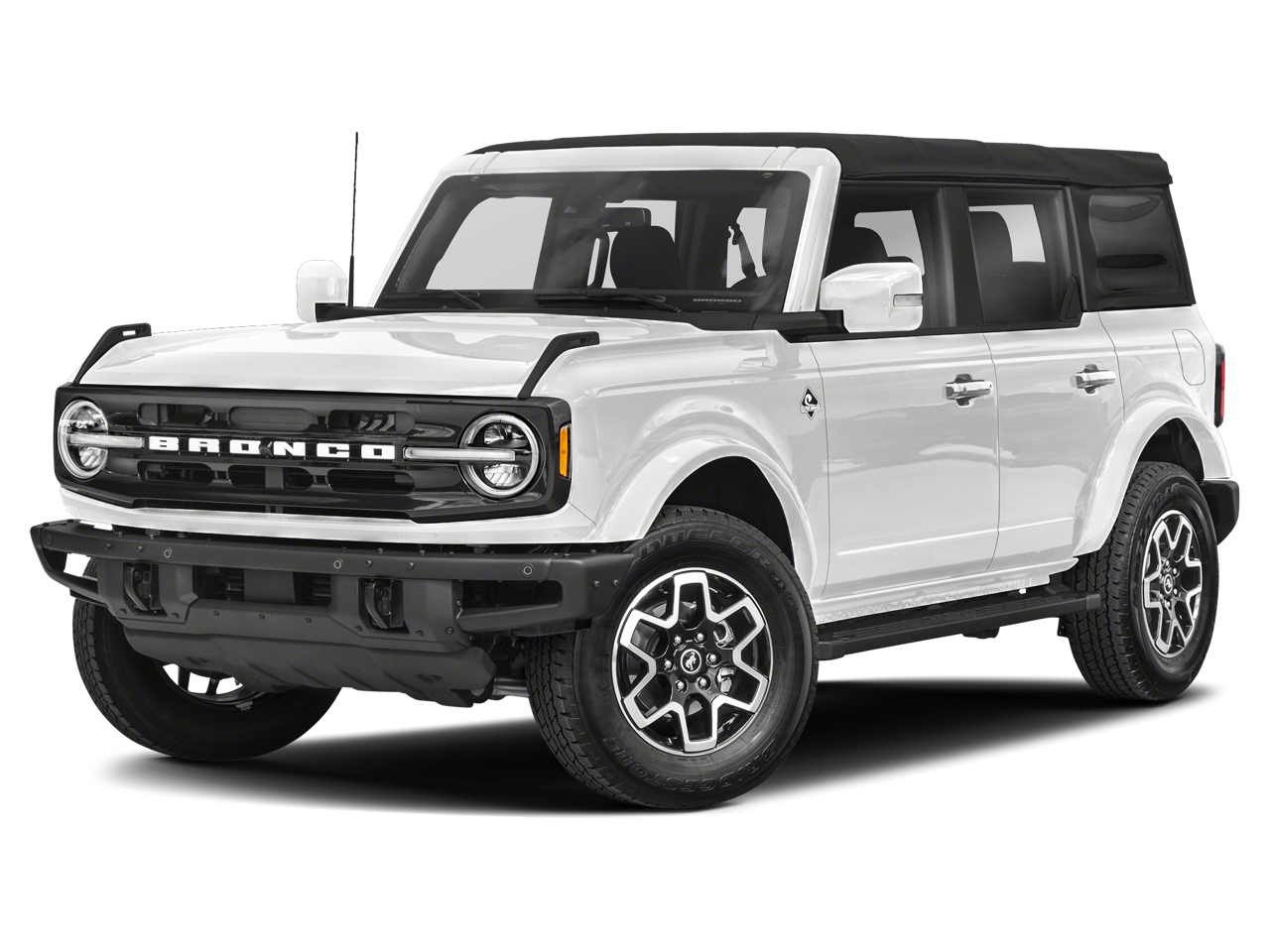 Oxford White 2021 Ford Bronco Outer Banks 4-Door 4WD SUV / Crossover Four-Wheel Drive Automatic