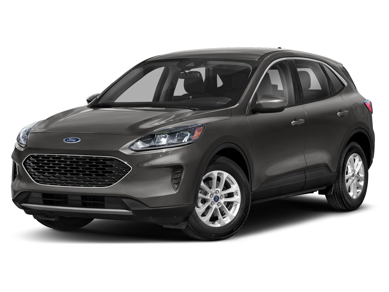 Silver Metallic 2021 Ford Escape SUV / Crossover All-Wheel Drive 8-Speed Automatic