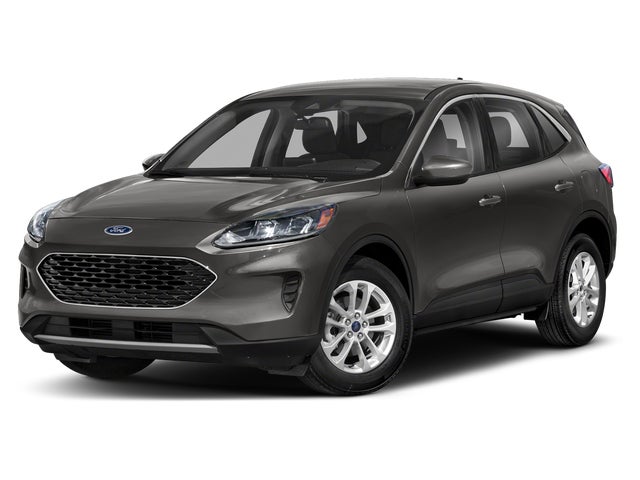 Silver Metallic 2021 Ford Escape SUV / Crossover All-Wheel Drive 8-Speed Automatic