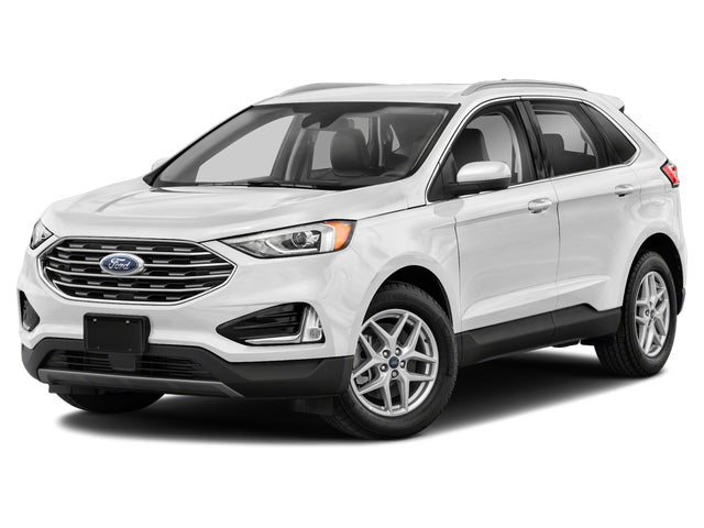 White Metallic 2021 Ford Edge SUV / Crossover Front-Wheel Drive 8-Speed Automatic