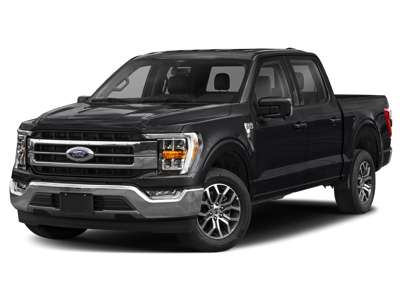 Blue Metallic 2021 Ford F-150 Pickup Truck Four-Wheel Drive Automatic