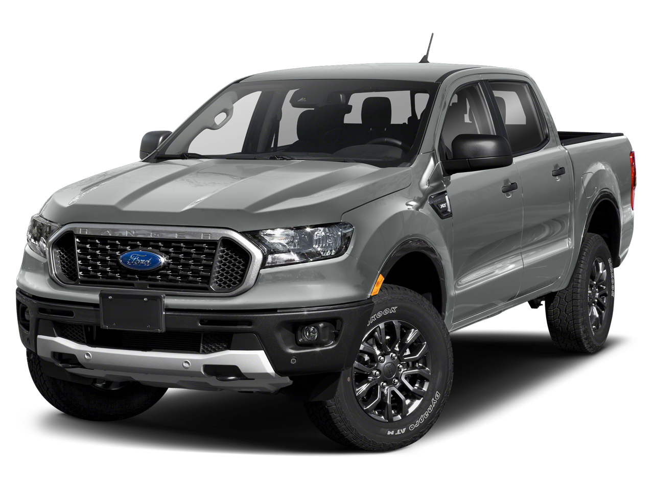 Gray Metallic 2021 Ford Ranger XLT SuperCrew 4WD Pickup Truck Four-Wheel Drive Automatic