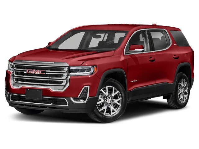 White Frost Tricoat 2021 GMC Acadia SUV / Crossover Four-Wheel Drive Automatic