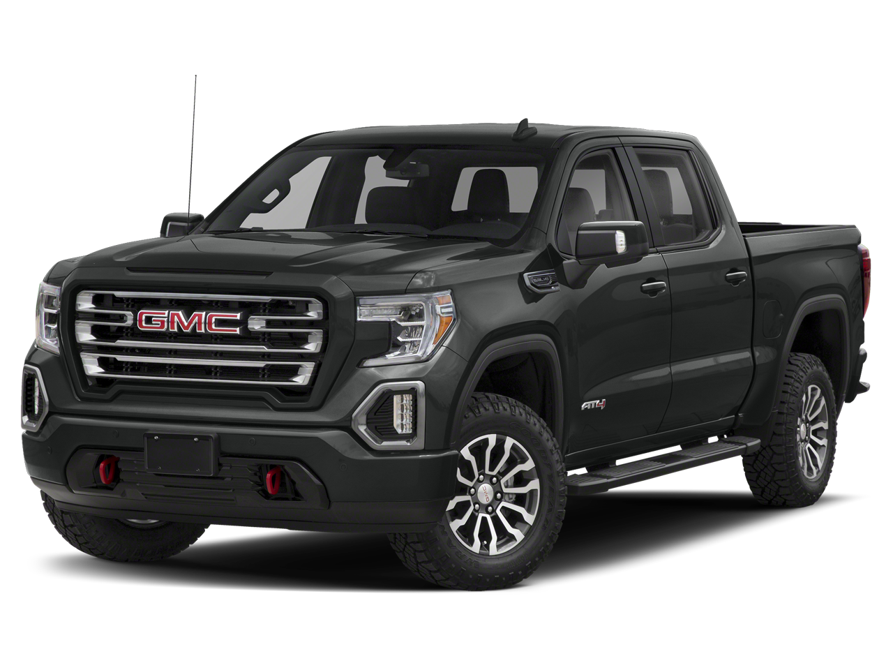 Used 2021 Dark Sky Metallic GMC 4WD Crew Cab Standard Box AT4 image 25