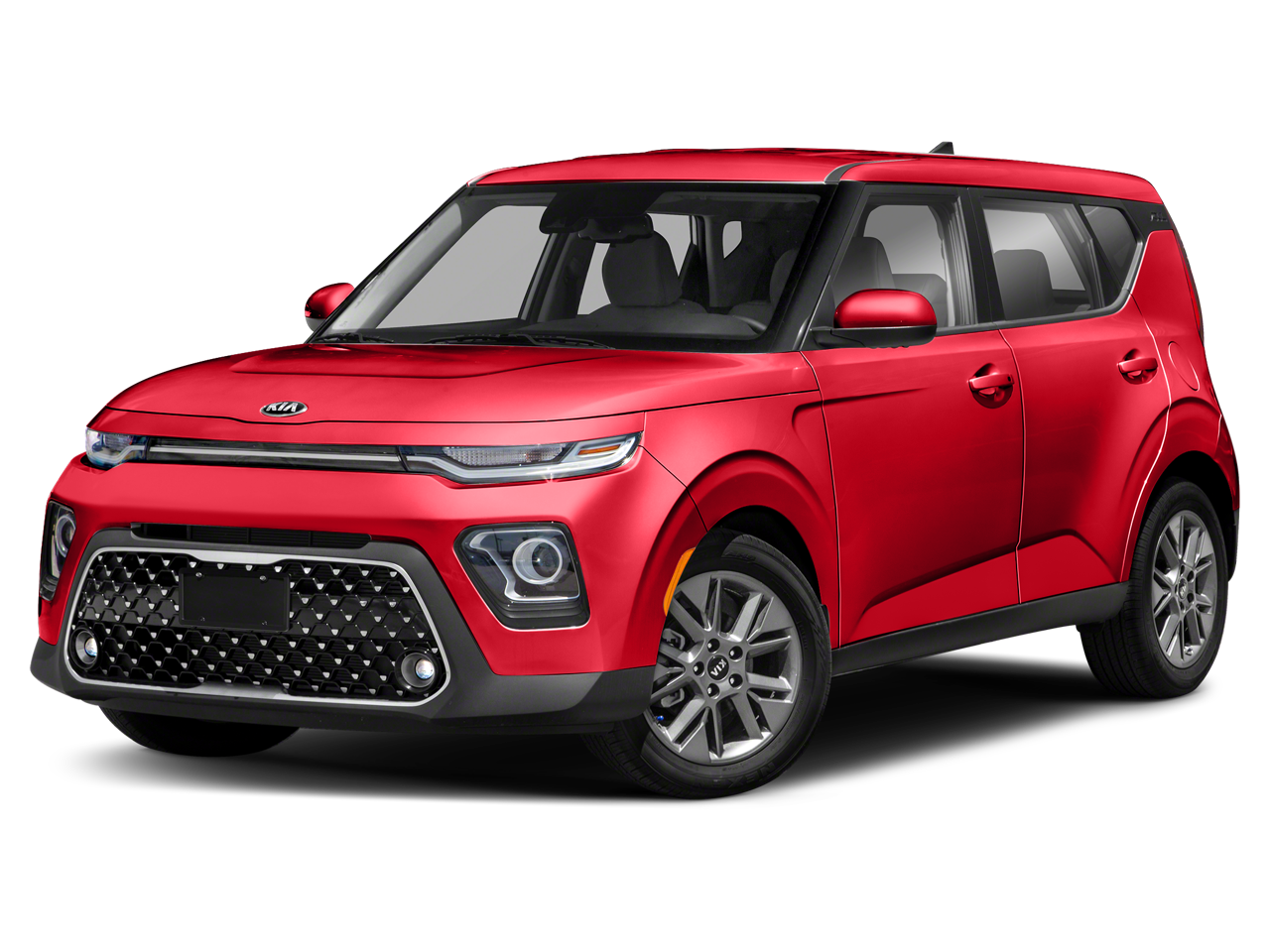 Inferno Red 2021 Kia Soul SUV / Crossover Front-Wheel Drive Continuously Variable Transmission