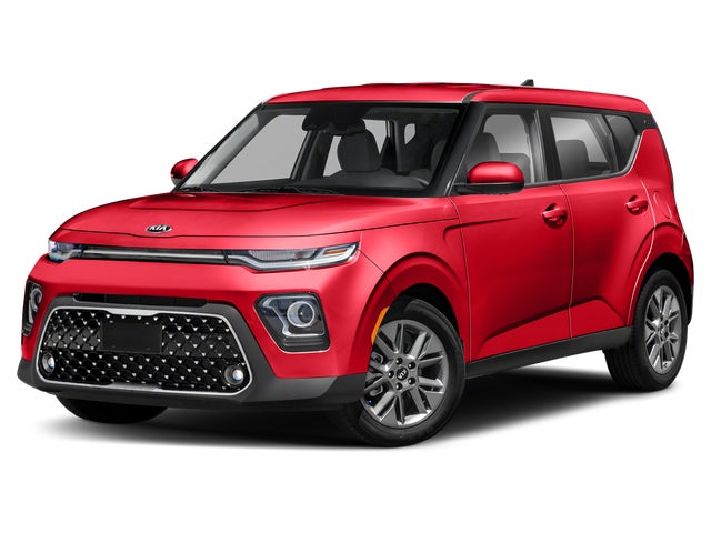 Inferno Red 2021 Kia Soul SUV / Crossover Front-Wheel Drive Continuously Variable Transmission