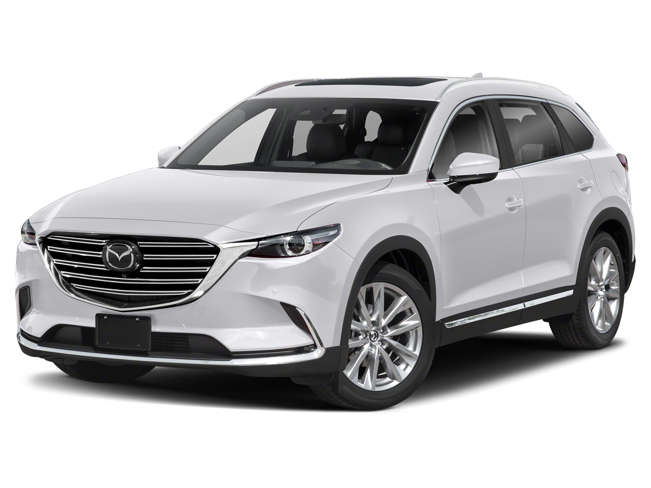 Sonic Silver Metallic 2021 Mazda CX-9 SUV / Crossover All-Wheel Drive 6-Speed Automatic