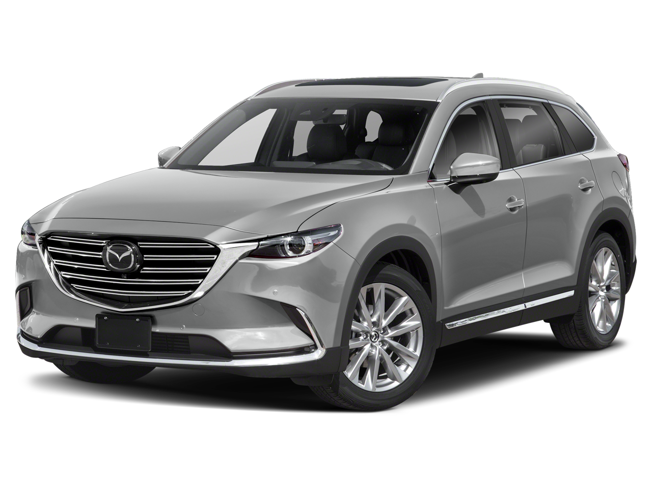 Sonic Silver Metallic 2021 Mazda CX-9 Grand Touring AWD SUV / Crossover All-Wheel Drive 6-Speed Automatic