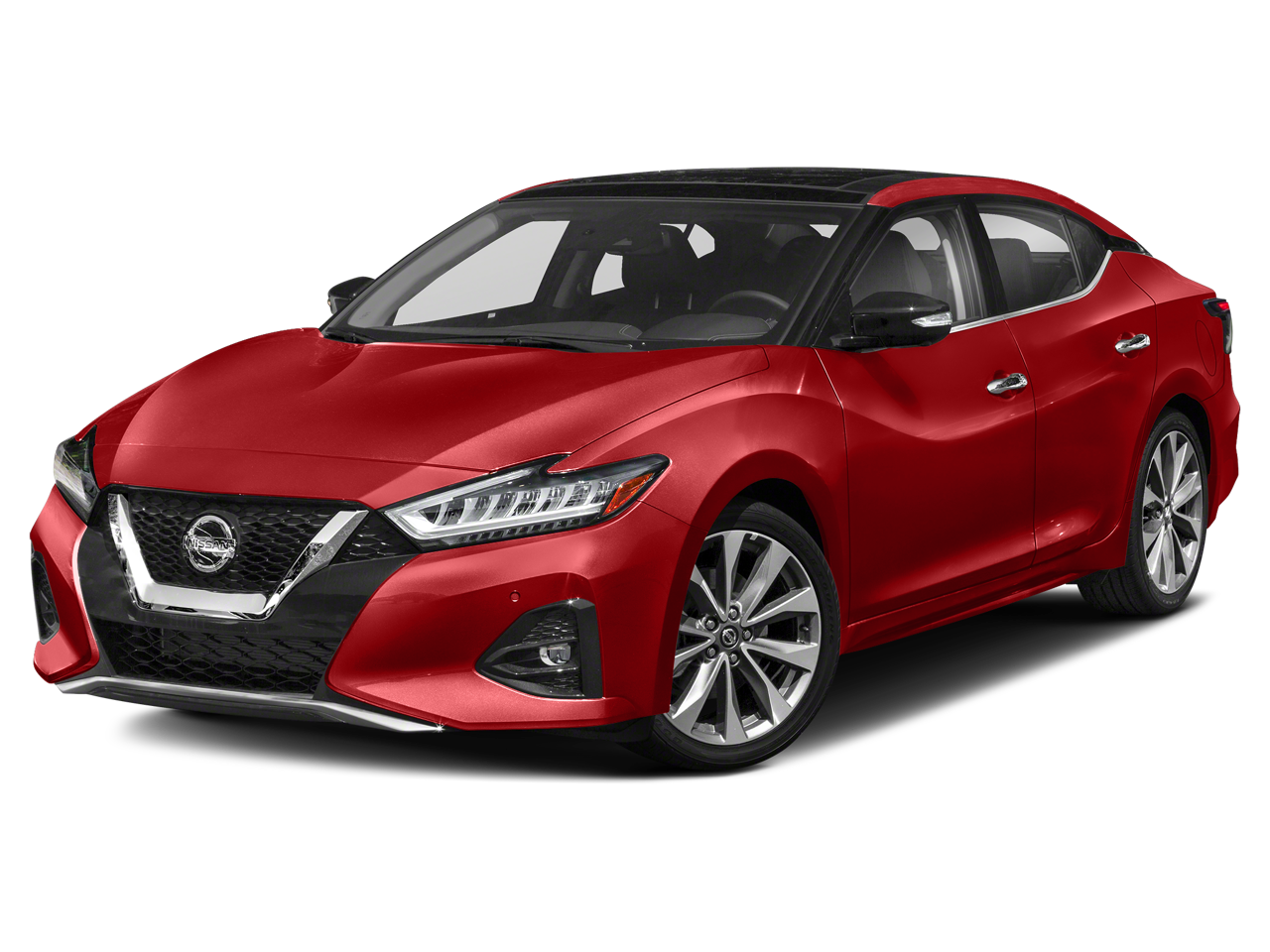 Red (Ruby Slate Gray Pearl W/Black Roof) 2021 Nissan Maxima Platinum FWD Sedan Front-Wheel Drive Continuously Variable Transmission