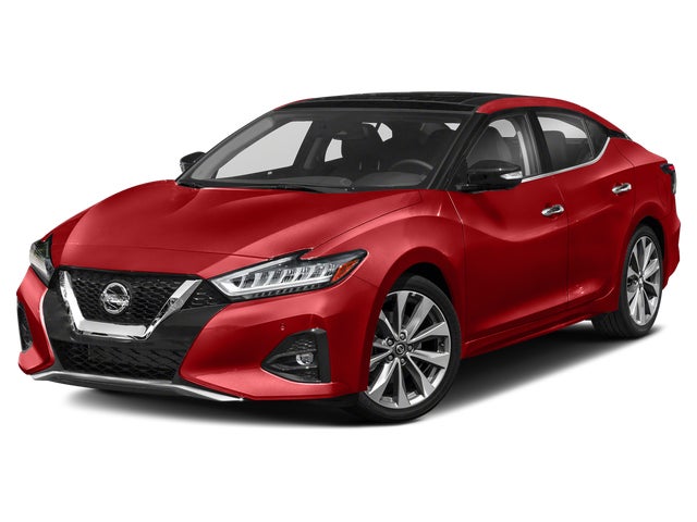 Red (Ruby Slate Gray Pearl W/Black Roof) 2021 Nissan Maxima Platinum FWD Sedan Front-Wheel Drive Continuously Variable Transmission