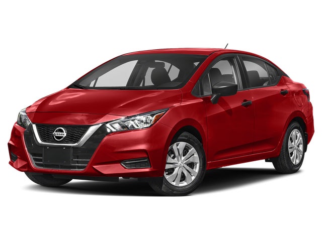 Red (Scarlet Ember Pearl Metallic) 2021 Nissan Versa SV FWD Sedan Front-Wheel Drive Continuously Variable Transmission