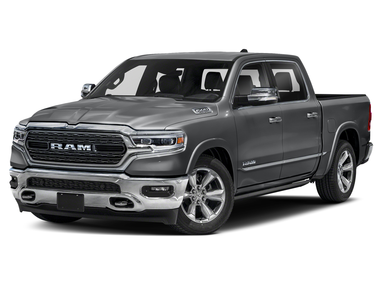 Used 2021 Billet Silver Metallic Clearcoat RAM Limited Crew Cab 4x4 6