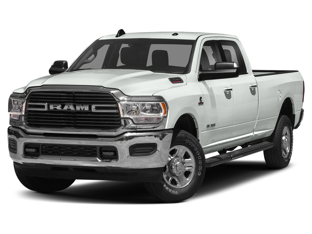 Used 2021 Bright White Clearcoat RAM Big Horn Crew Cab 4x4 6