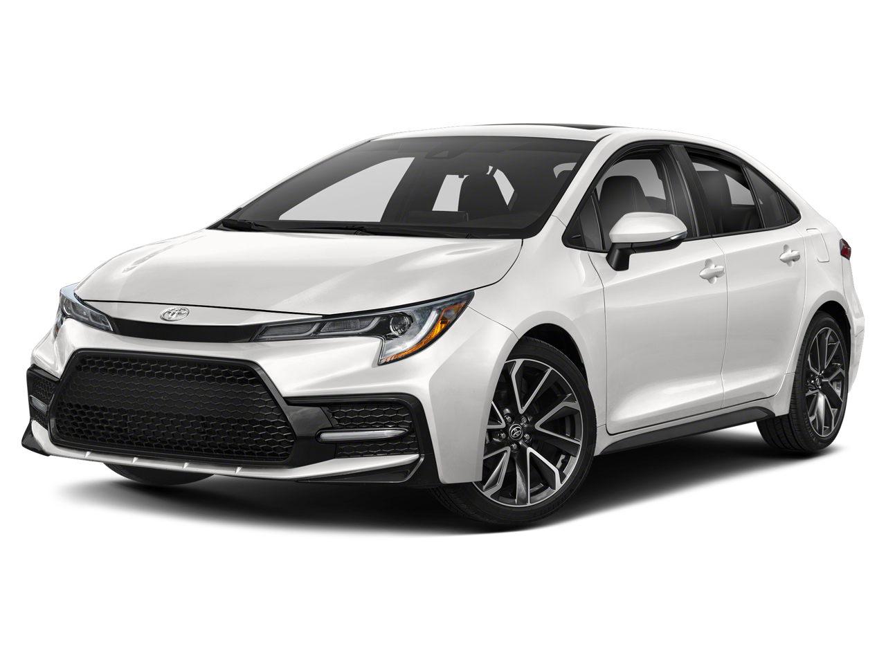Barcelona Red Metallic 2021 Toyota Corolla Sedan Front-Wheel Drive Continuously Variable Transmission