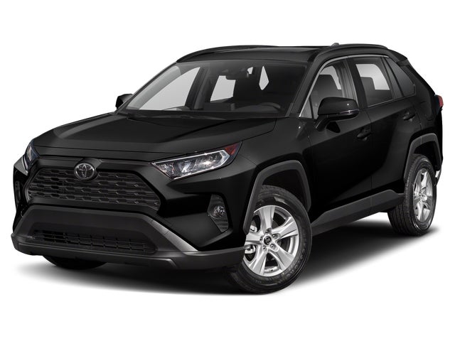 Midnight Black Metallic 2021 Toyota RAV4 SUV / Crossover Front-Wheel Drive Automatic