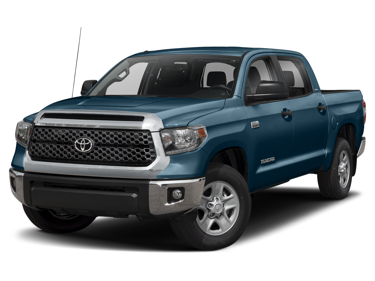 White 2021 Toyota Tundra Pickup Truck Four-Wheel Drive Automatic