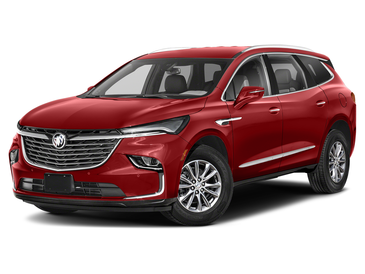 Cherry Red Tintcoat 2022 Buick Enclave SUV / Crossover Four-Wheel Drive Automatic