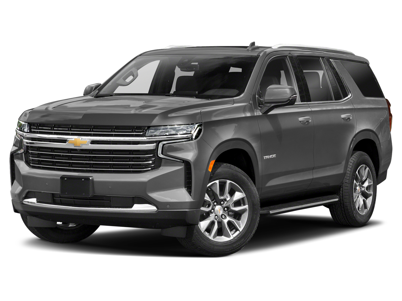 Gray (Satin Steel Metallic) 2022 Chevrolet Tahoe LT 4WD SUV / Crossover Four-Wheel Drive Automatic