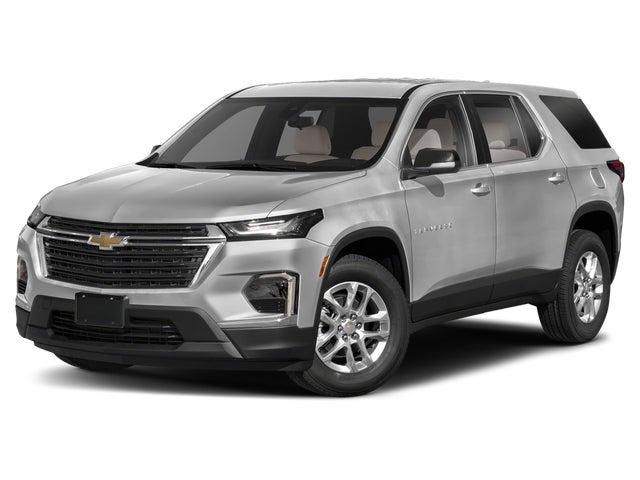 Northsky Blue Metallic 2022 Chevrolet Traverse LS AWD SUV / Crossover Four-Wheel Drive Automatic