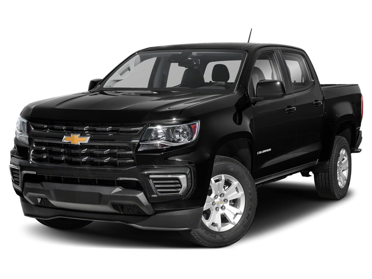 Black 2022 Chevrolet Colorado ZR2 Crew Cab 4WD Pickup Truck Four-Wheel Drive Automatic