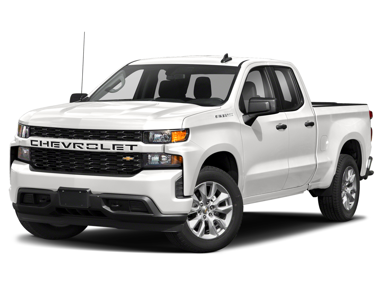 Silver Ice Metallic 2022 Chevrolet Silverado 1500 Pickup Truck Four-Wheel Drive Automatic