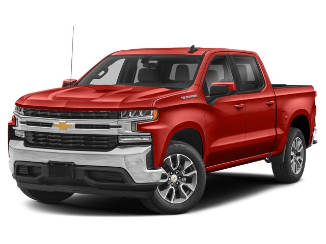 Black 2022 Chevrolet Silverado 1500 LT Crew Cab 4WD Pickup Truck Four-Wheel Drive Automatic