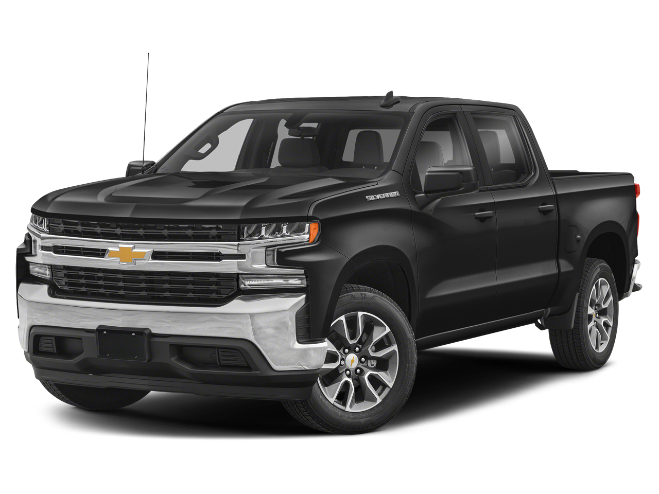 Summit White 2022 Chevrolet Silverado 1500 LT Crew Cab 4WD Pickup Truck Four-Wheel Drive Automatic