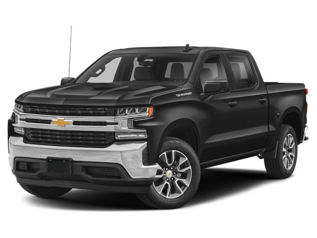 Black 2022 Chevrolet Silverado 1500 LT Crew Cab RWD Pickup Truck 4X2 Automatic