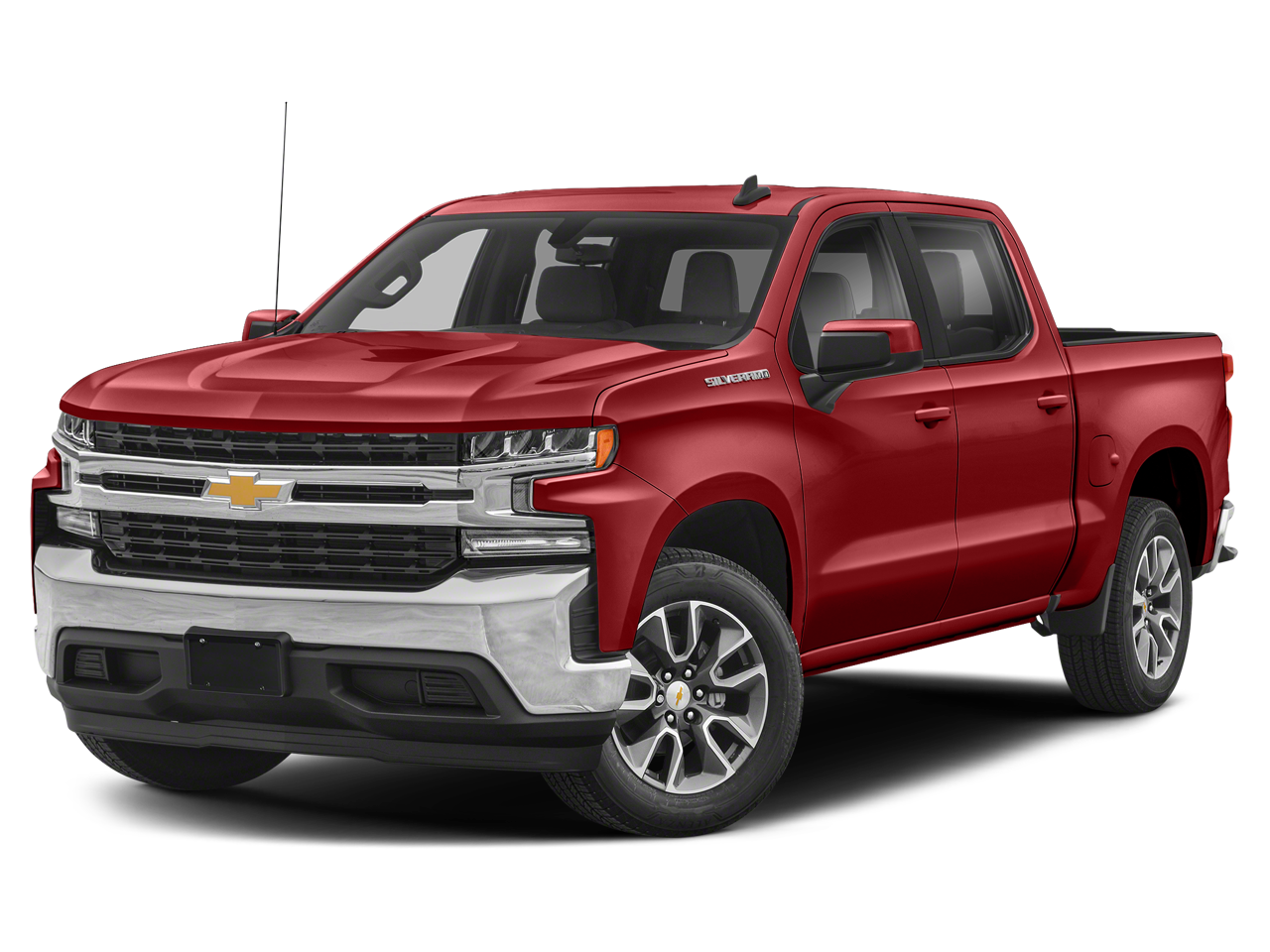 Cherry Red Tintcoat 2022 Chevrolet Silverado 1500 Pickup Truck Four-Wheel Drive 8-Speed Automatic
