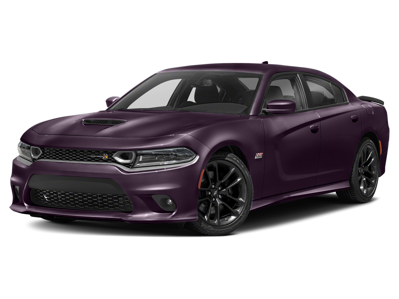 Gray (Granite Crystal Metallic Clearcoat) 2022 Dodge Charger Scat Pack Widebody RWD Sedan Rear-Wheel Drive 8-Speed Automatic