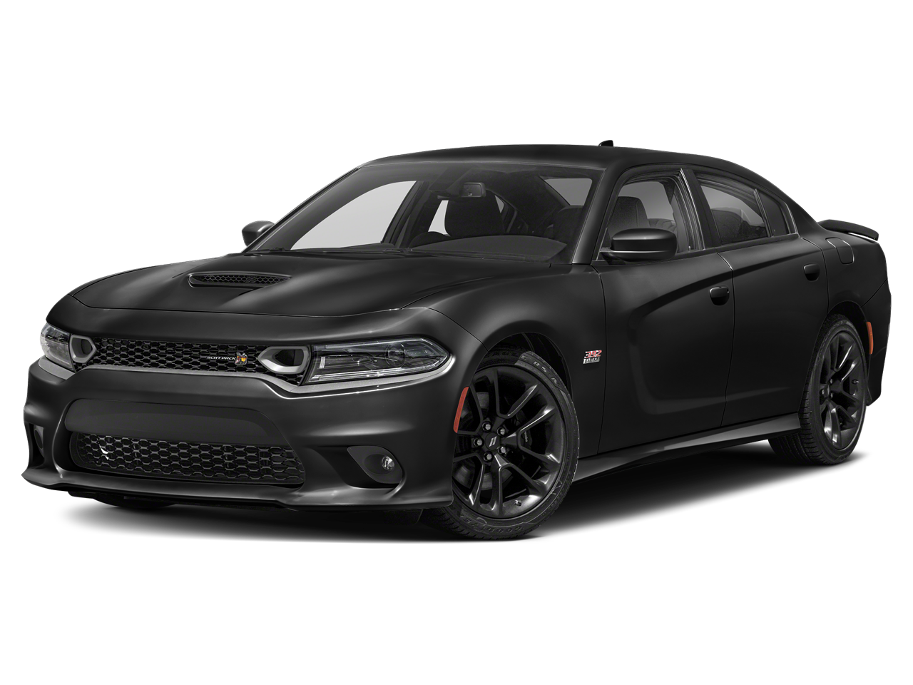 Gray (Granite Crystal Metallic Clearcoat) 2022 Dodge Charger Scat Pack Widebody RWD Sedan Rear-Wheel Drive 8-Speed Automatic
