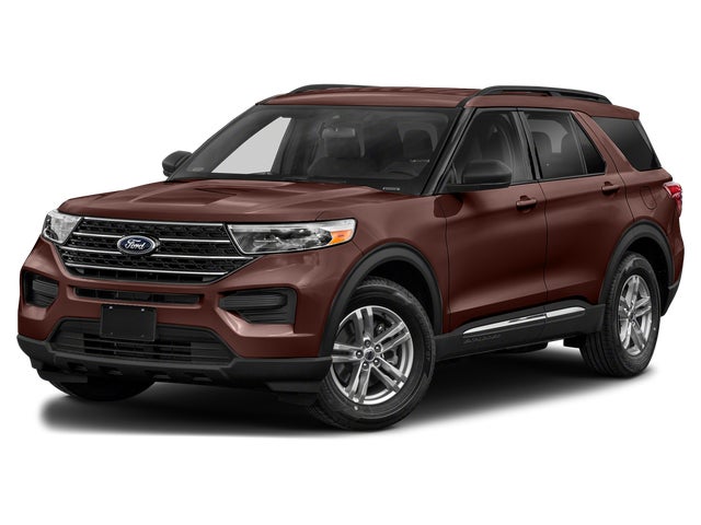 Gray Metallic 2022 Ford Explorer XLT AWD SUV / Crossover All-Wheel Drive Automatic