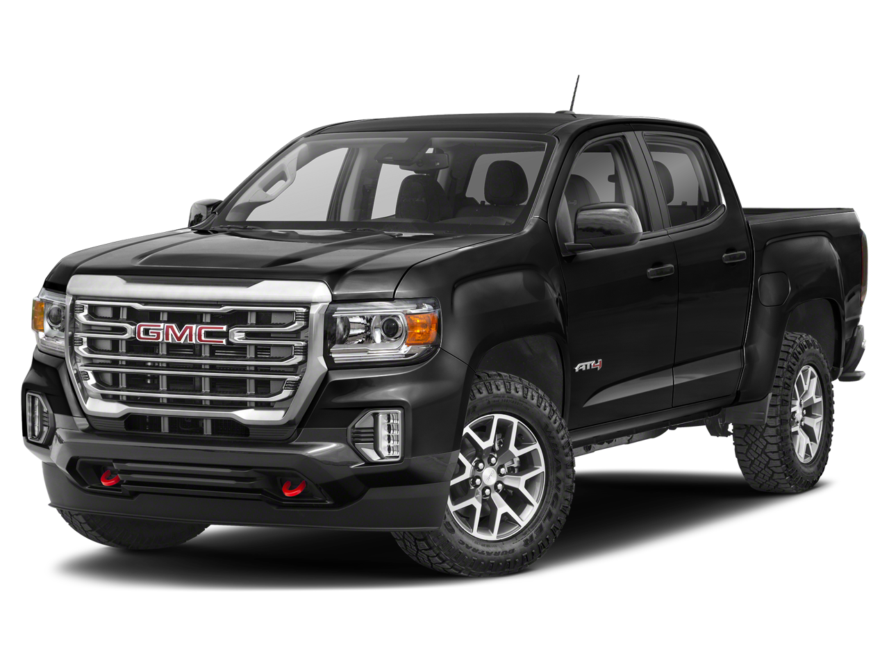 Onyx Black 2022 GMC Canyon Pickup Truck Four-Wheel Drive Automatic