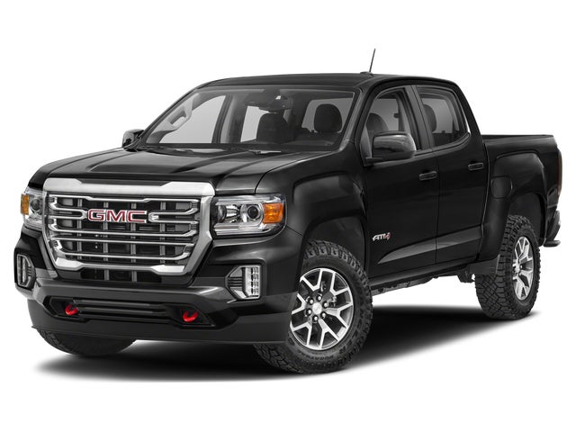 Onyx Black 2022 GMC Canyon Pickup Truck Four-Wheel Drive Automatic