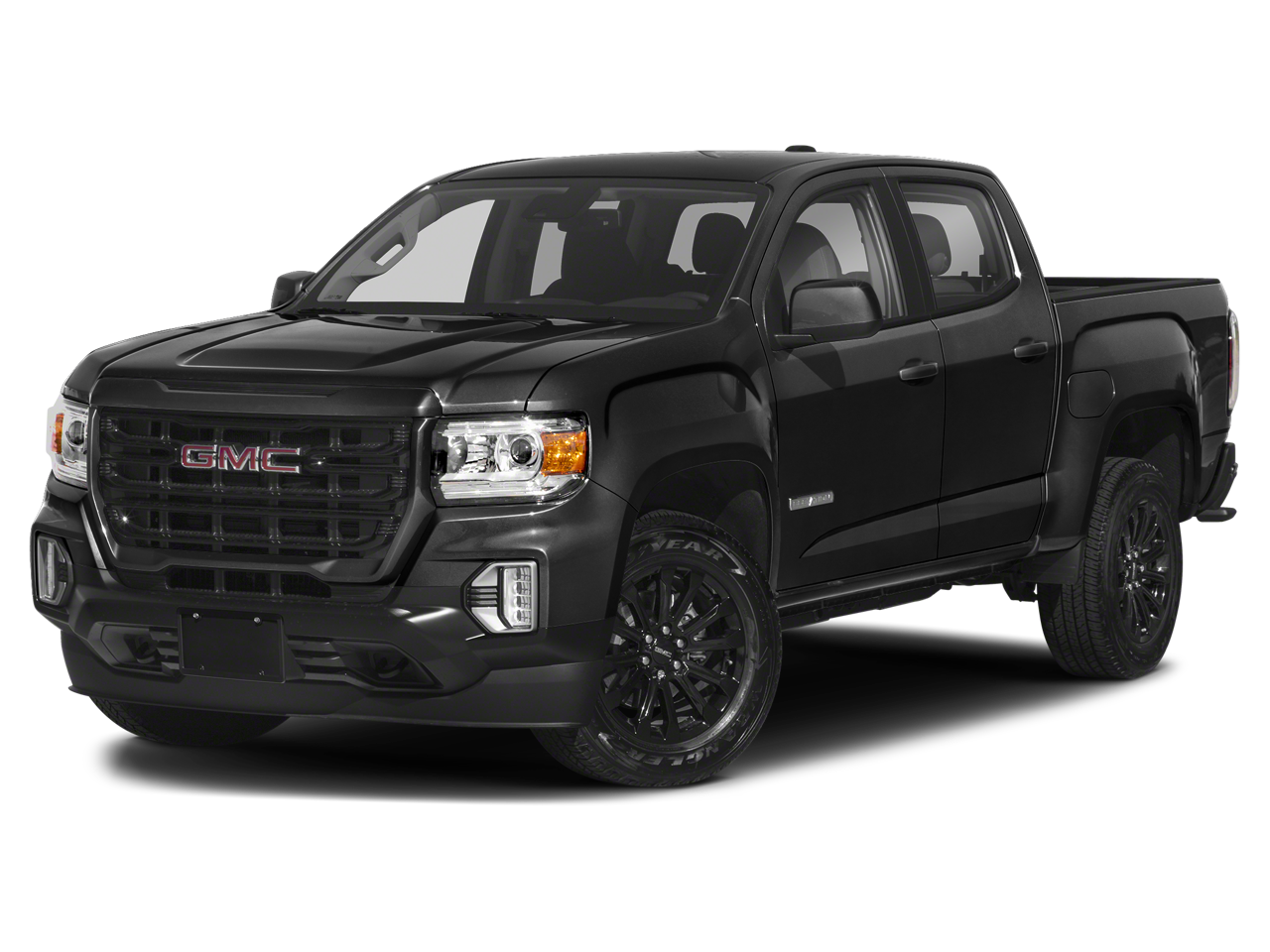 Gray (Satin Steel Metallic) 2022 GMC Canyon Pickup Truck Four-Wheel Drive Automatic
