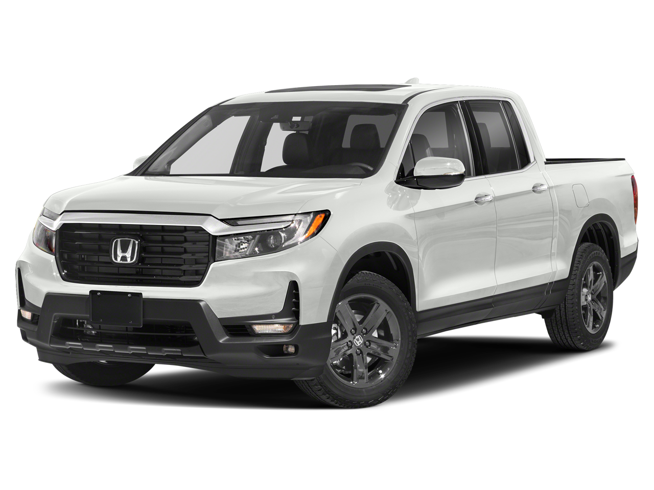 Gray 2022 Honda Ridgeline Pickup Truck All-Wheel Drive Automatic