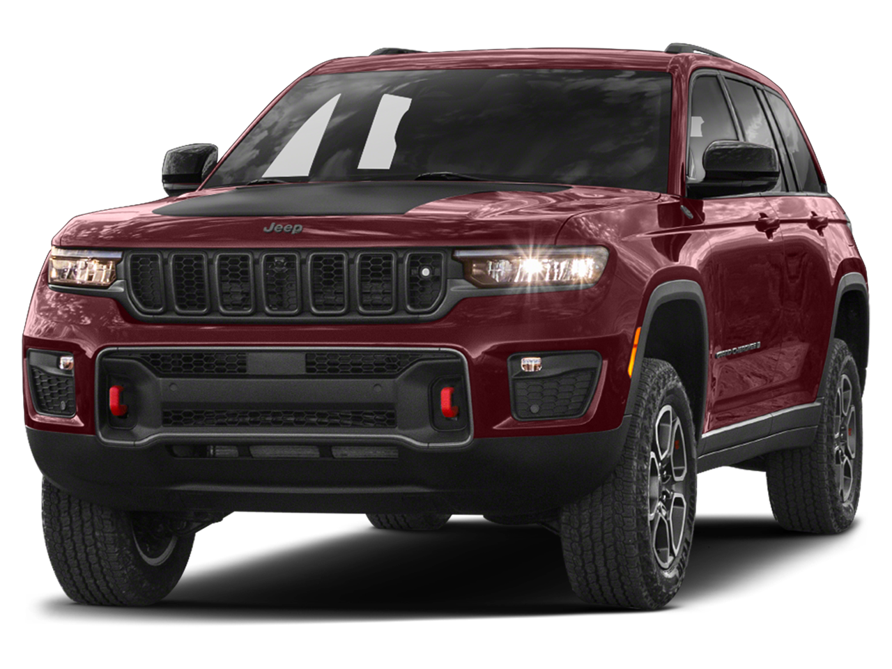 Used 2022 Velvet Red Pearlcoat Jeep Summit 4x4 image 15