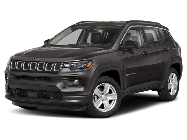 Gray (Granite Crystal Metallic Clearcoat) 2022 Jeep Compass SUV / Crossover Four-Wheel Drive 9-Speed Automatic