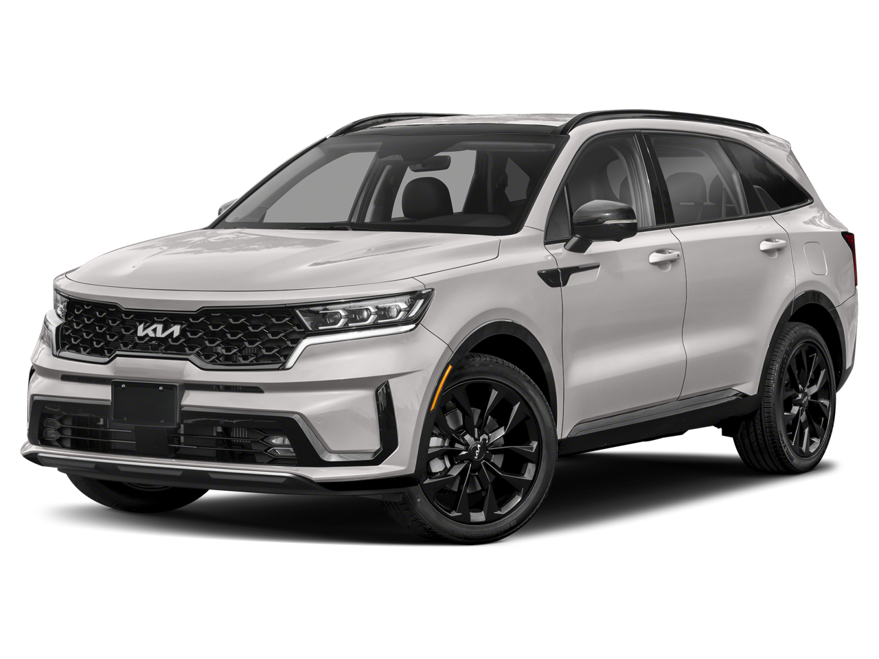 Sparkling Silver 2022 Kia Sorento SUV / Crossover All-Wheel Drive 8-Speed Automatic