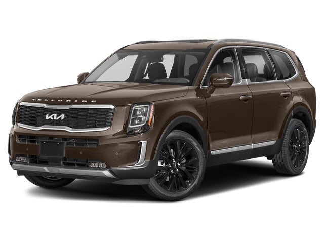 Black Copper 2022 Kia Telluride SX AWD SUV / Crossover All-Wheel Drive Automatic