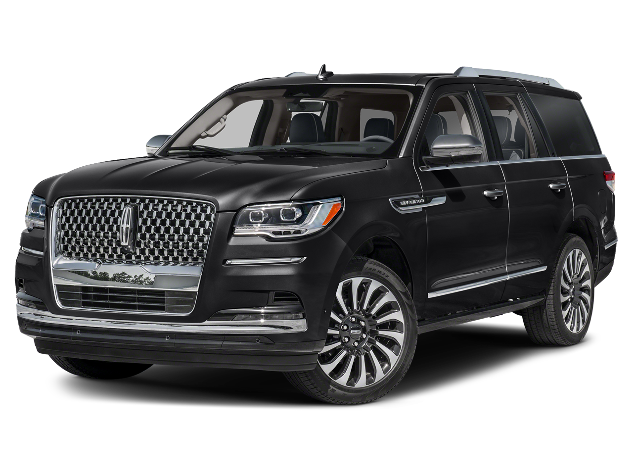 Infinite Black Metallic Clearcoat 2022 Lincoln Navigator SUV / Crossover Four-Wheel Drive Automatic