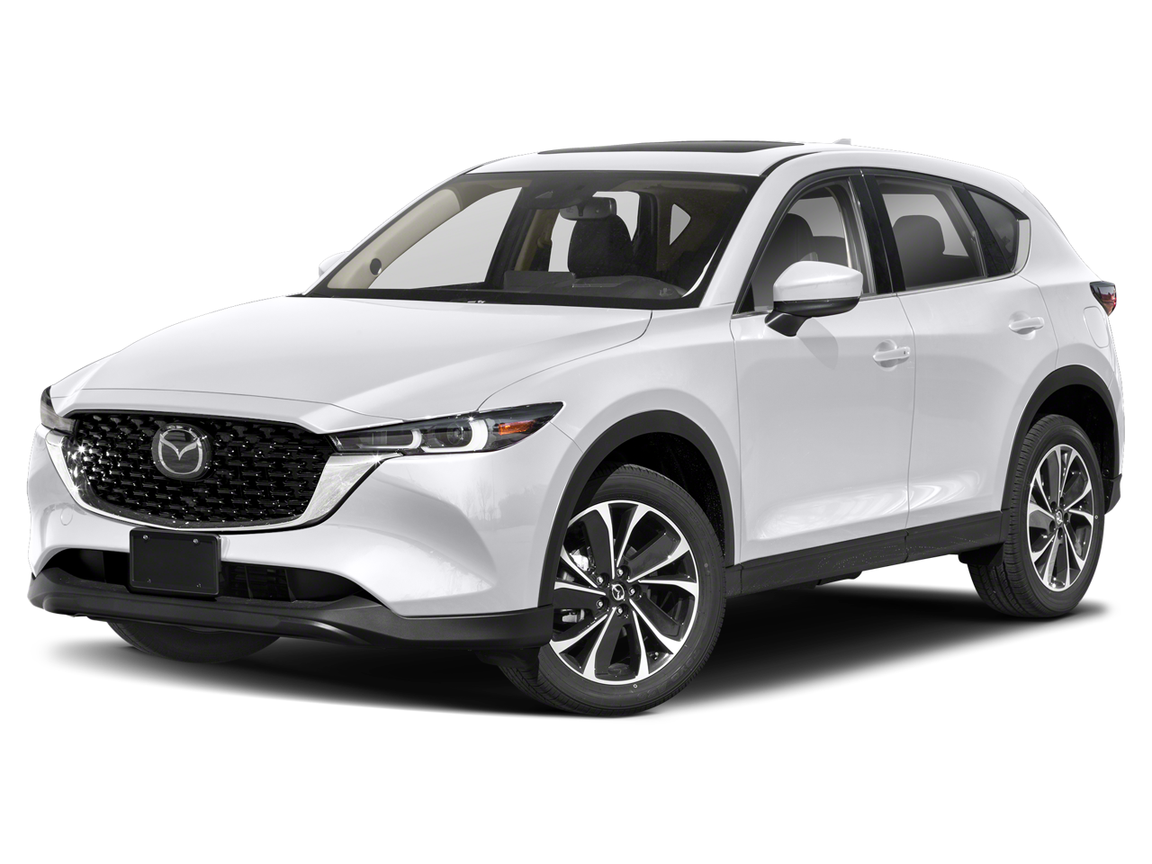 Snowflake White Pearl Mica 2022 Mazda CX-5 2.5 S Premium Plus AWD SUV / Crossover All-Wheel Drive 6-Speed Automatic