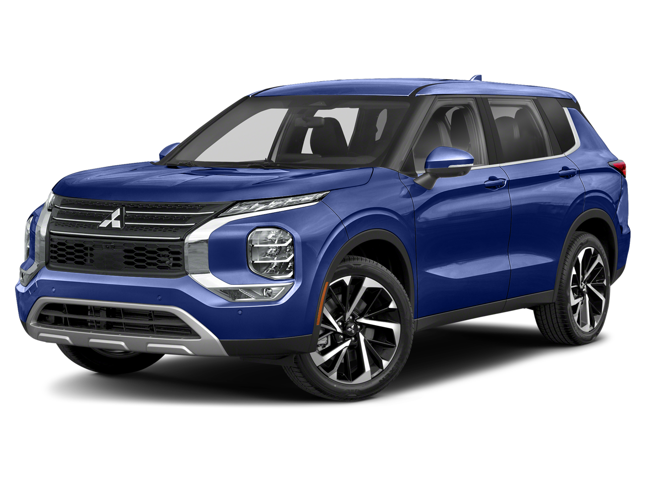 Silver Alloy 2022 Mitsubishi Outlander SUV / Crossover All-Wheel Drive Continuously Variable Transmission