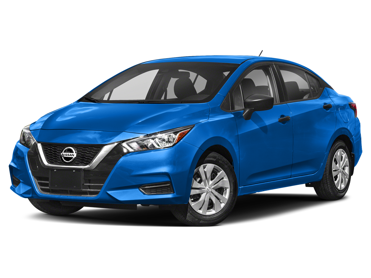 Electric Blue Metallic 2022 Nissan Versa Sedan Front-Wheel Drive Continuously Variable Transmission